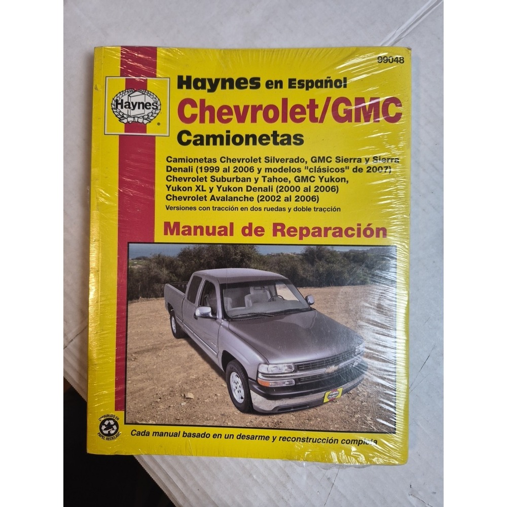 Haynes 99048 Manual De Reparacion Para Camionetas Chevy/gmc